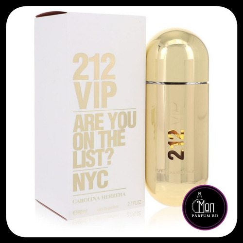 Perfume 212 Vip Damas By Carolina Herrera. Entrega Inmediata