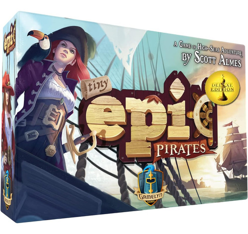 Edición Kickstarter Deluxe De Tiny Epic Pirates