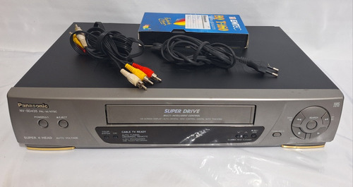 Video Cassete Panasonic Vhs Filme Anos 90 * Funcionando * (Usado)