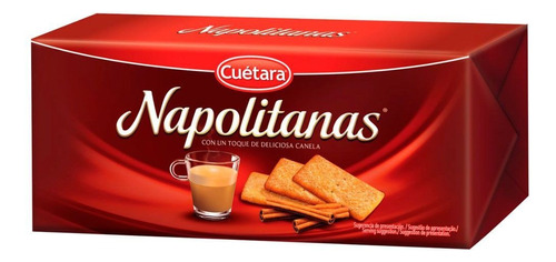 Biscoito Napolitanas com Canela Cuétara 213g