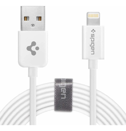 Cable Spigen Usb-a A Lightning (2mts) - Blanco