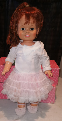 Baby Crissy Ideal Toys Muñeca Bebota Antigua Robusta Vinil