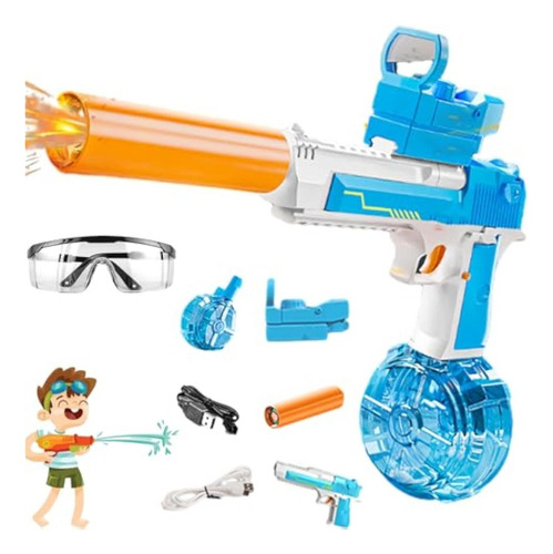 Pistola De Agua Eléctricasplasherx,jugueteparafiestadeverano