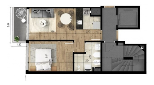 Imagen 12 de 12 de Venta Apartamento 1 Dormitorio, Cordón, En Construcción
