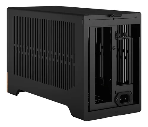 Gaming Case Fractal Design Terra Graphite Mini Itx Walnut