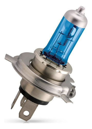 Imagen 2 de 10 de Bombillo Luces Carro H4 Crystal Vision Philips