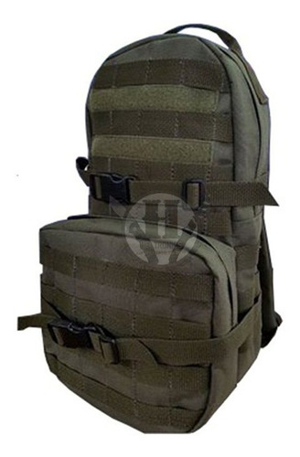 Mochila Modular De Asalto Verde Militar Tactica Houston 14l