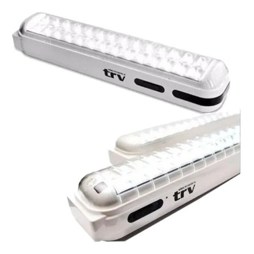 Imagen 2 de 3 de Luz De Emergencia Trv 28 Leds Con Batería Recargable