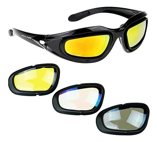 Gafas Aully Park Polarizadas Para Montar En Motocicleta Mar.