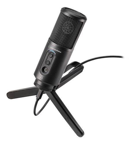 Microfono Podcast Streaming Audiotechnica Atr2500x-usb Negro