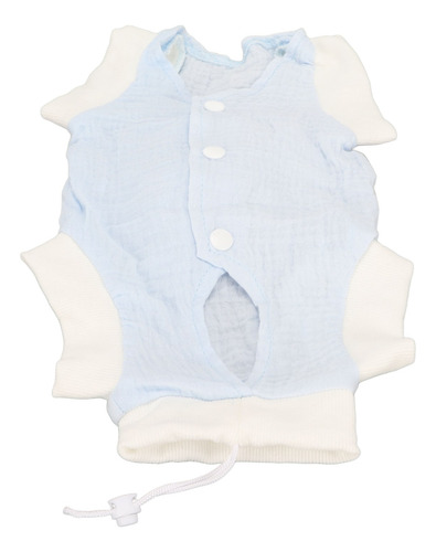 Traje De Recuperación Para Gatitos Azul En L, Transpirable,