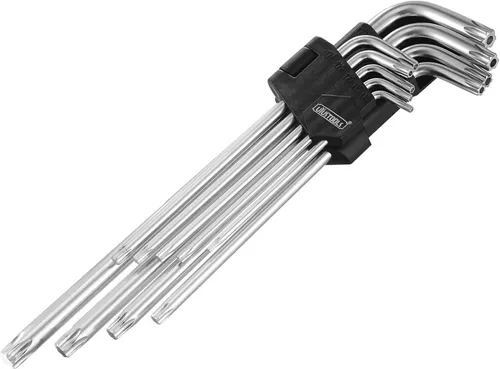 JUEGO DE LLAVES TORX, 9PZS, T10 – T50