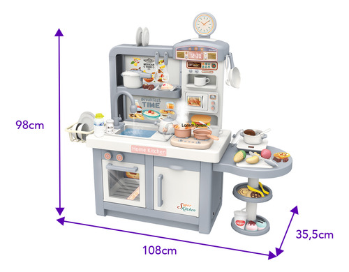 Cocina infantil completa con efectos Master Cook Replay Kids