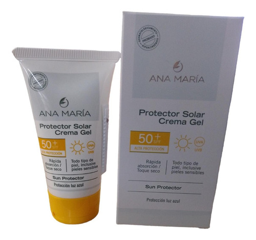 Ana Maria Protector Solar Crema Gel 50spf 50g