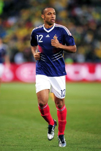 Seleccion Francia Adidas Mundial Sudafrica 2010 #12 Henry (Usado)