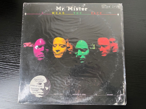 Vinilo Míster Míster- I Wear The Face