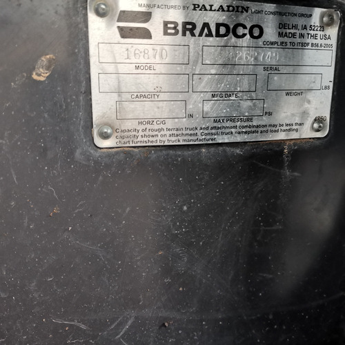 Imagen 4 de 7 de Aditamento Tipo Montacargas Cuchillas Para Minicargador