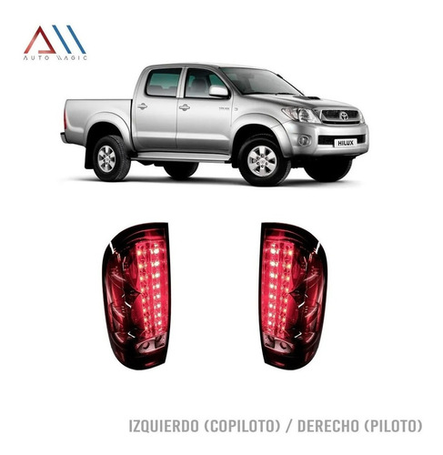 Calaveras Hilux Con Leds 2004-2015 (precio X Par)