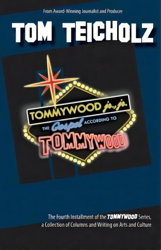 Tommywood Jr., Jr, De Tom Teicholz. Editorial Pondwood Press, Tapa Blanda En Inglés