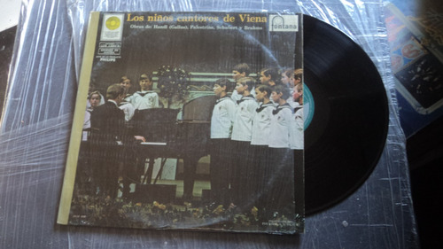 Los Niños Cantores De Viena Lp Obras De Handl 1973