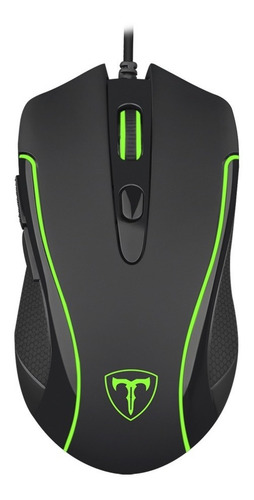 Imagen 1 de 8 de Mouse Gamer T-dagger T-tgm106 Private Rgb Usb 3200 Dpi