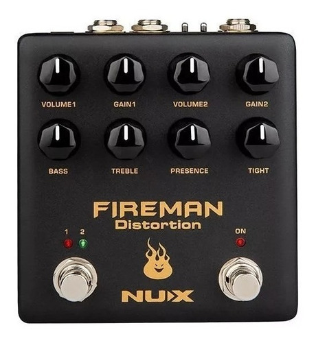 Pedal De Distorsión  Nux Nds-5 Fireman 