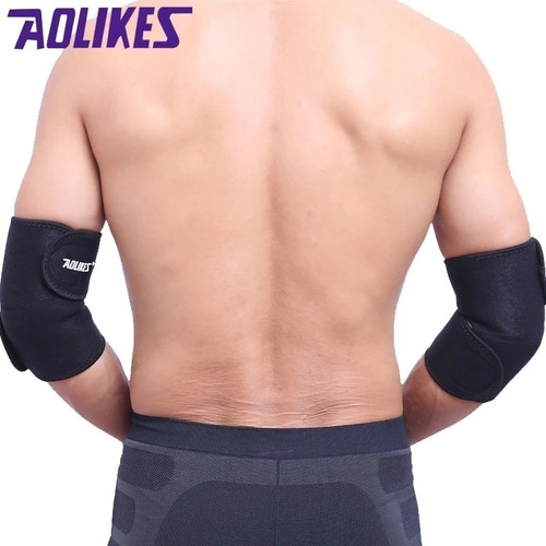 Par Coderas Elastica Compresión Deporte Proteccion Gym Pesas