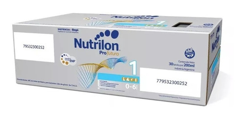 Nutrilon 1 Pro Futura Leche X 200ml Pack X 30 Nutricia Bago