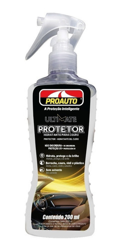 Protetor Couro Vinil Borracha Plástico 200ml Proauto