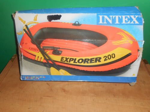 Imagen 1 de 3 de Bote Inflable Intex Explorer 200