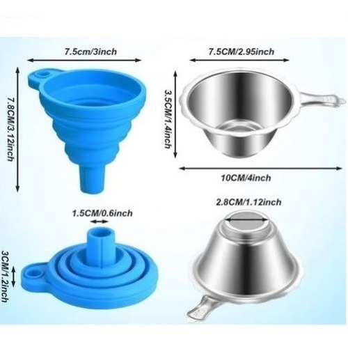 Imagen 3 de 5 de Filtro Y Embudo Reutilizable Para Resina | Icutech