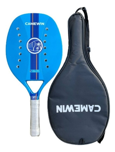 Raqueta de pádel Camewin Beach 2022, color azul