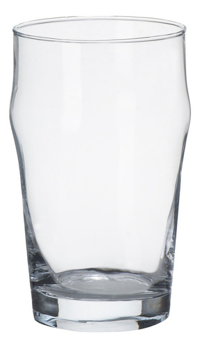 Set De 4 Vasos De Vidrio Para Cerveza Glaze De 550 Ml Color Transparente