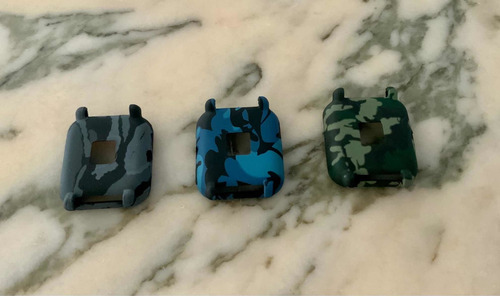 Imagen 2 de 5 de Protectores Camuflajeados De Silicone Para Amazfit Bip