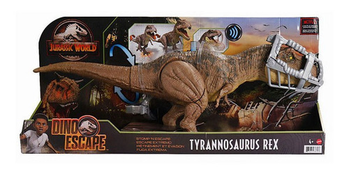 Tiranosaurio Rex Escape Extremo Jurassic World Con Sonidos