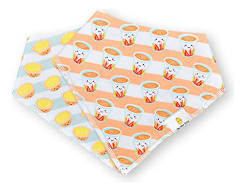 Baberos Para Bebé The Wee Bean Organic Cotton Bandana Bibs 2