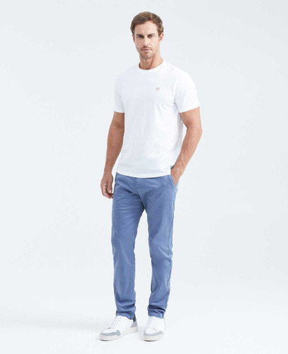Pantalón Straight Fit Chevignon 639f000 Azul Berin