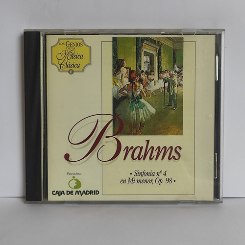 Brahms Sinfonía N4 En Mi Menor Op 98 Cd Usado Musicovinyl