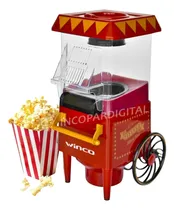 Comprar Pochoclera Electrica Con Carrito Fácil Uso Sin Aceite