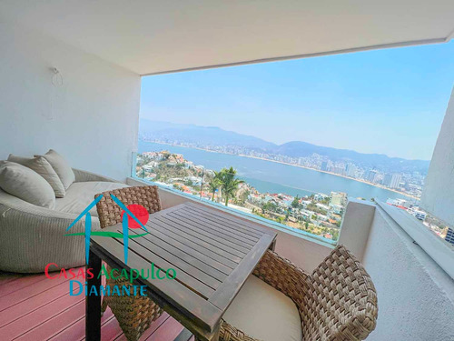 Cad Brisas Diamante T6 189. Dos Terrazas Y Vista Espectacular A La Bahía De Acapulco