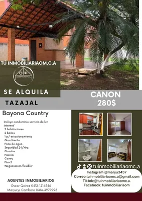 Apartamento en alquiler