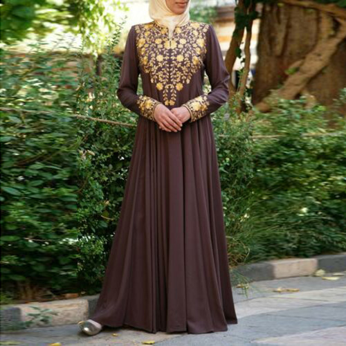 Vestido Largo Musulmán Para Mujer, Bata Dubai Abaya Islam Ka
