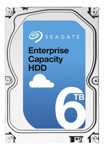 Imagen 1 de 2 de Disco Duro Interno Seagate Enterprise Capacity 6tb Exos 3.5'