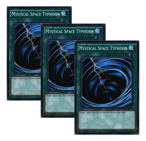 Yugioh! X3 Mystical Space Typhoon (común) Tercia
