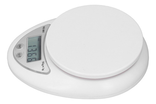 Báscula Digital Para Cocina Maximo 5 Kg Super Precisa 1 Gr.