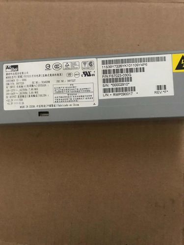 Fuente De Poder Ibm 3650 M3 (Usado)
