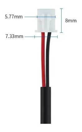 Conector De Barril Power Jack A 2 Pin Jst