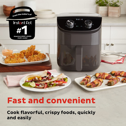 Freidora De Aire Instant Essentials 4qt Facil De Usar