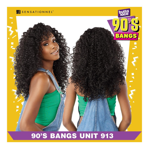 Sensationnel Butta Lace 90sbangs Wigs Unidad 913 Part Sin (2