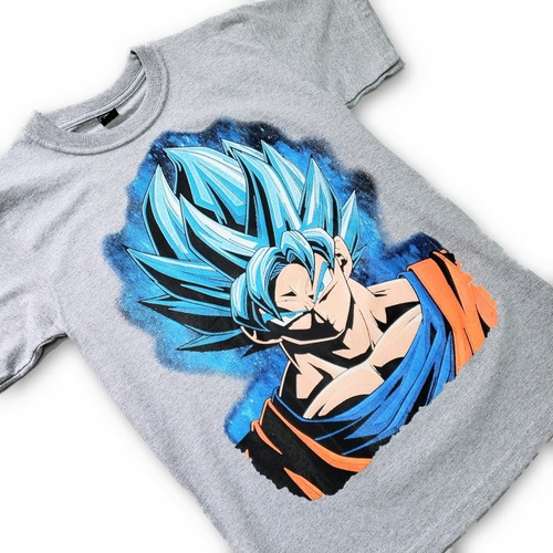 Camiseta Goku Blue Dragon Ball Super | MercadoLibre Camiseta Goku Blue Dragon Ball Super | MercadoLibre